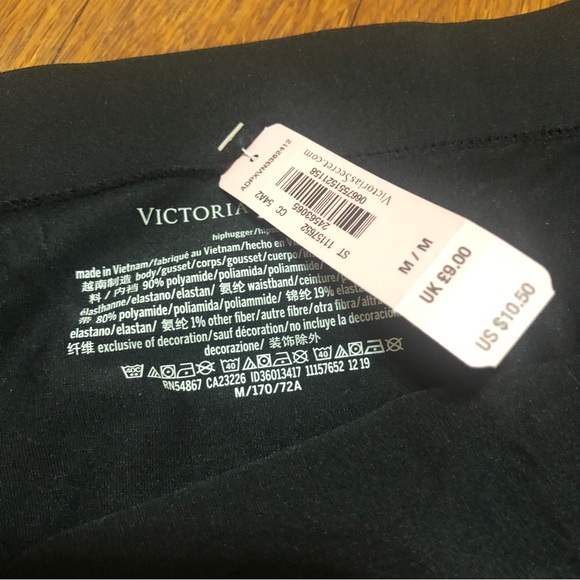 **NWT** Set of 3 Victoria’s Secret Hip Huggers 🩲 Size M - Picture 5 of 6